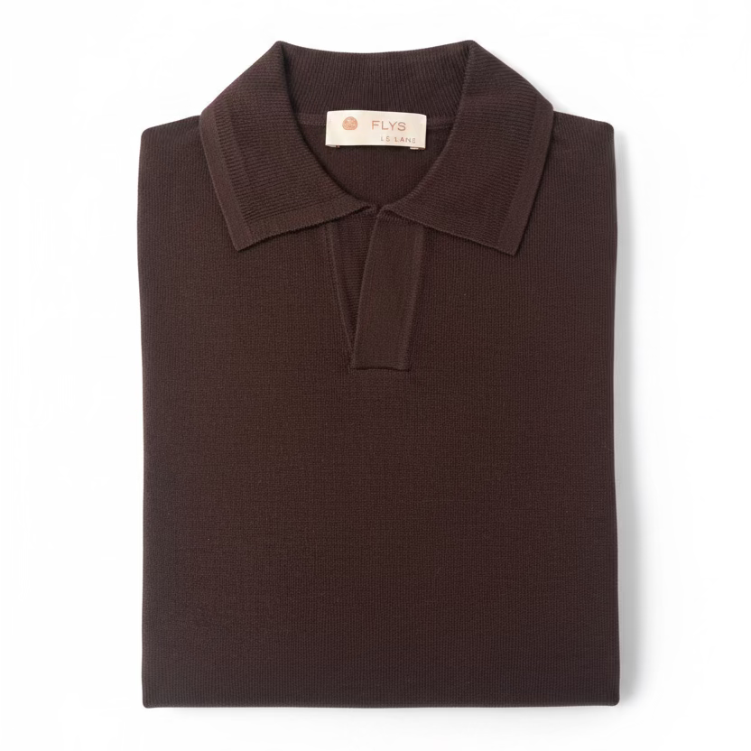 FLY3 Braun Polo Skipper