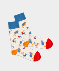 DillySocks Baboon Sand