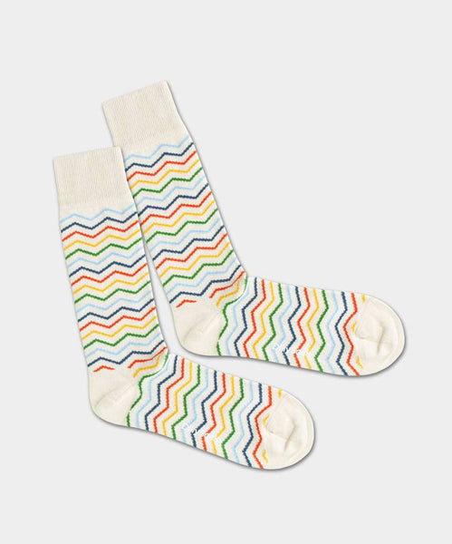 DillySocks Square Rainbow